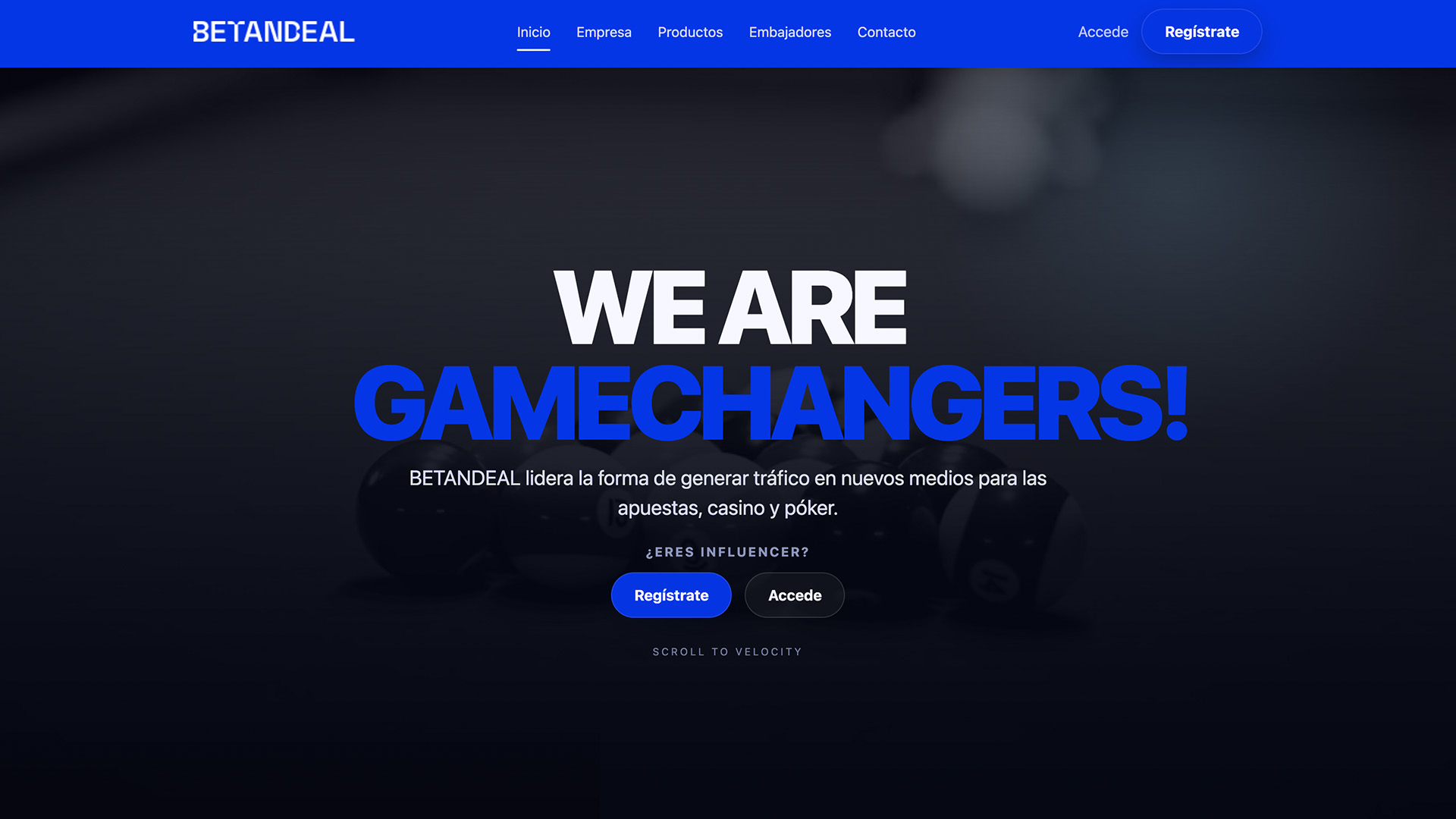 Ejercicio Web BETANDEAL