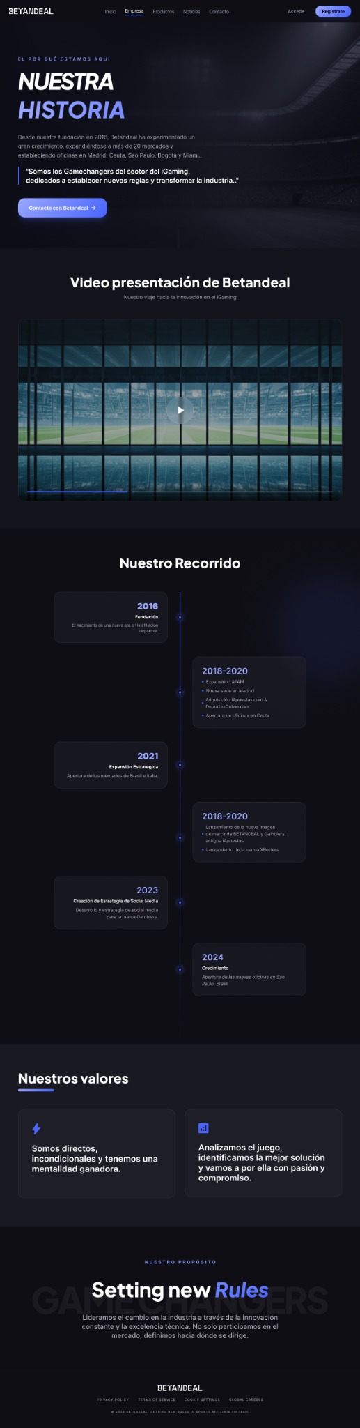 Betandeal Figma Empresa