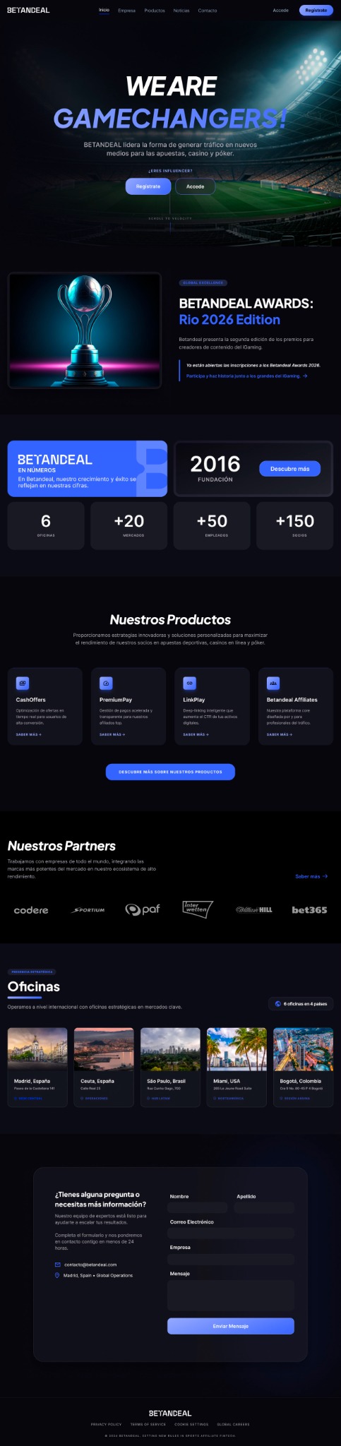 Betandeal Figma Home